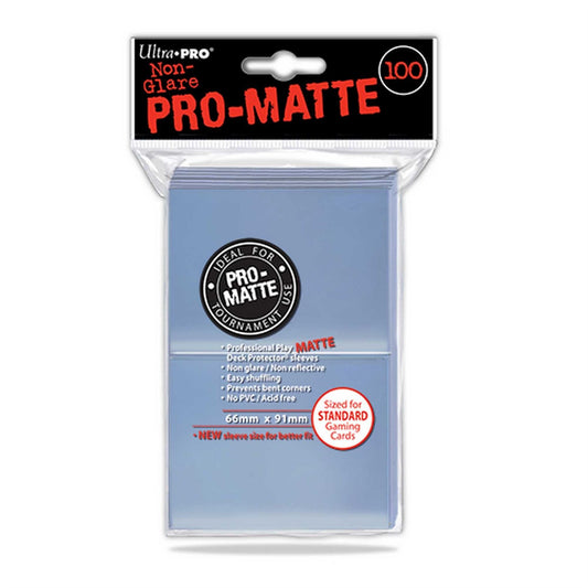 Ultra Pro Matte Clear Standard DPD 100 Sleeves