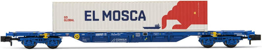 Arnold Comsa Container Wagon Loaded with 45' El Mosca container