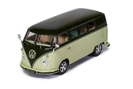 Corgi Volkswagen Campervan Type 2 (T1) - Palm Green and Sand Green Diecast Model