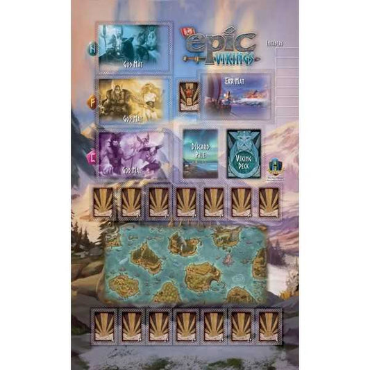 Tiny Epic Vikings Game Mat