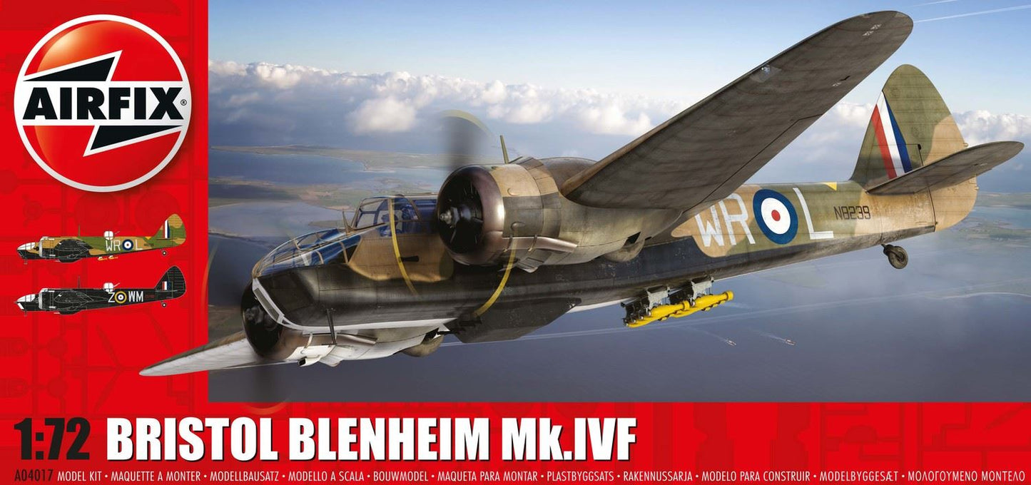 Airfix Bristol Blenheim Mk.IV Fighter 1:72 Model Kit