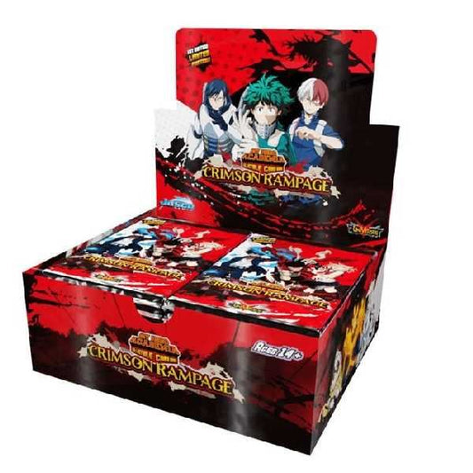 My Hero Academia CCG-Booster Box Series 2: Crimson Rampage (24 Packs)