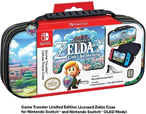 Zelda Link's Awakening Travel Pouch Nintendo Switch
