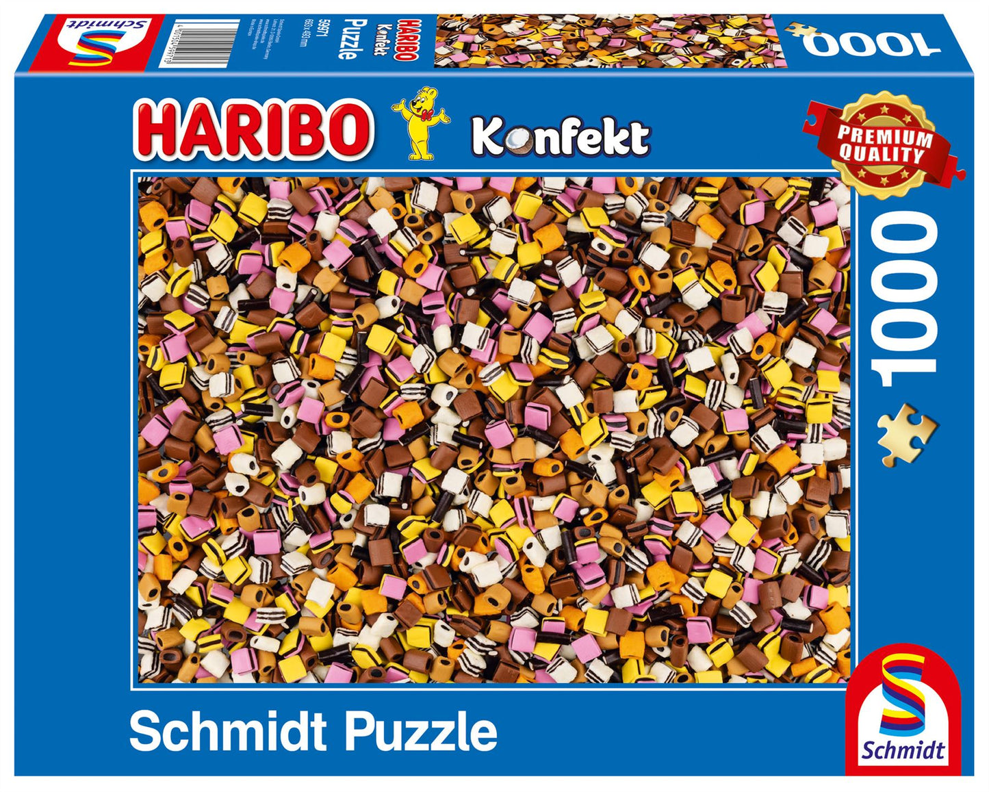Schmidt Haribo Confection Jigsaw Puzzle - 1000 Pieces
