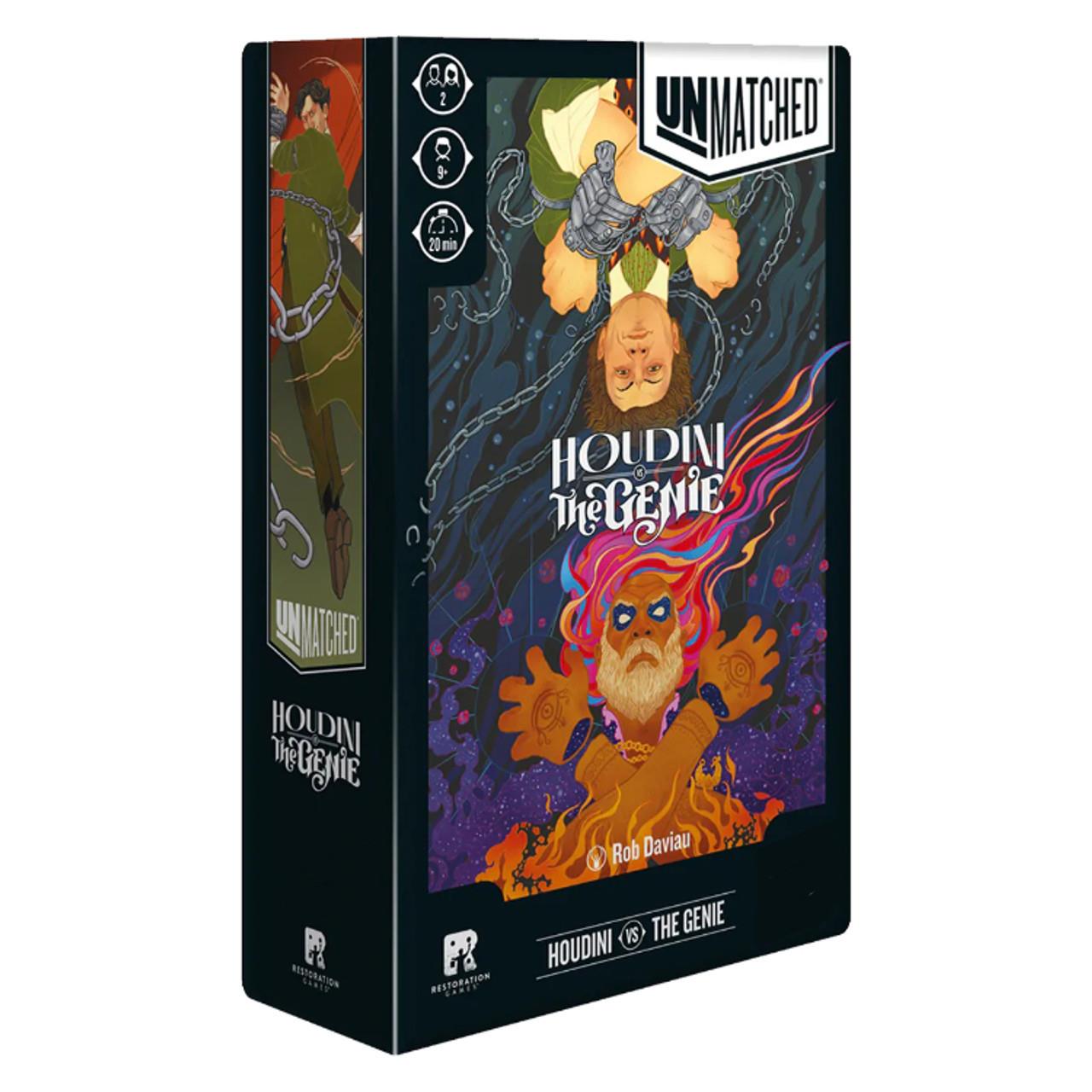 Unmatched Houdini vs Genie Board Game	