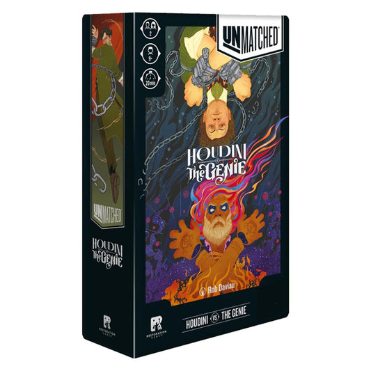 Unmatched Houdini vs Genie Board Game	