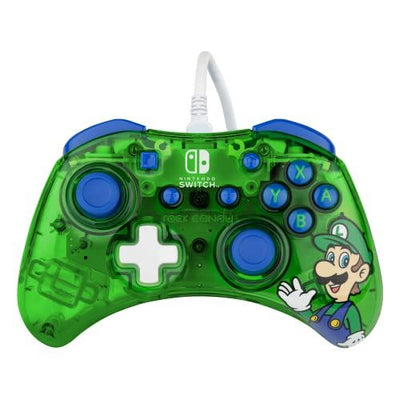 Wired Rockcandy Luigi Lime Nintendo Switch
