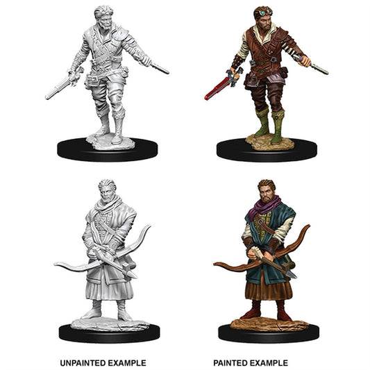 D&D Nolzur's Marvelous Unpainted Miniatures (W9) 100D&D Male Human Rogue