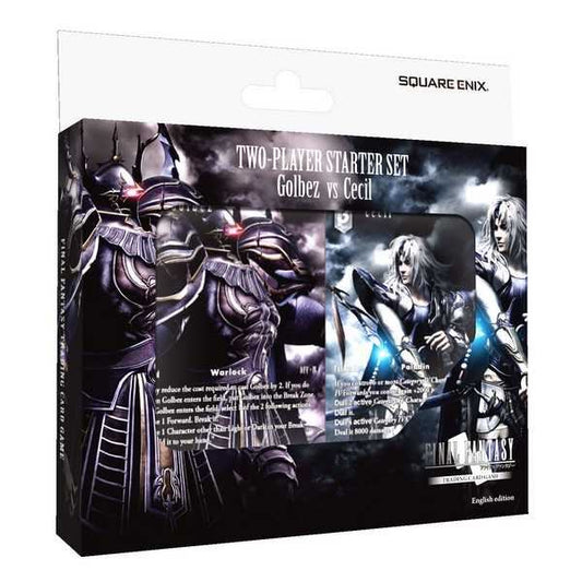 Final Fantasy FF TCG Two Player Starter Set Golbez Vs Cecil
