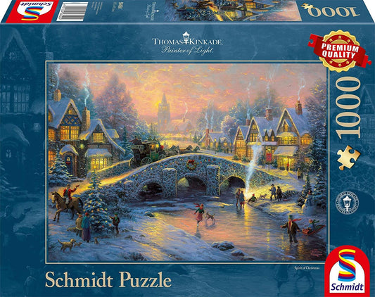 Thomas Kinkade: Spirit of Christmas Jigsaw Puzzle - 1000 Pieces
