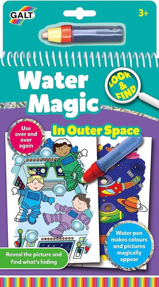 Galt Toys - Water Magic: Look and Find - In Outer Space Colouring Book