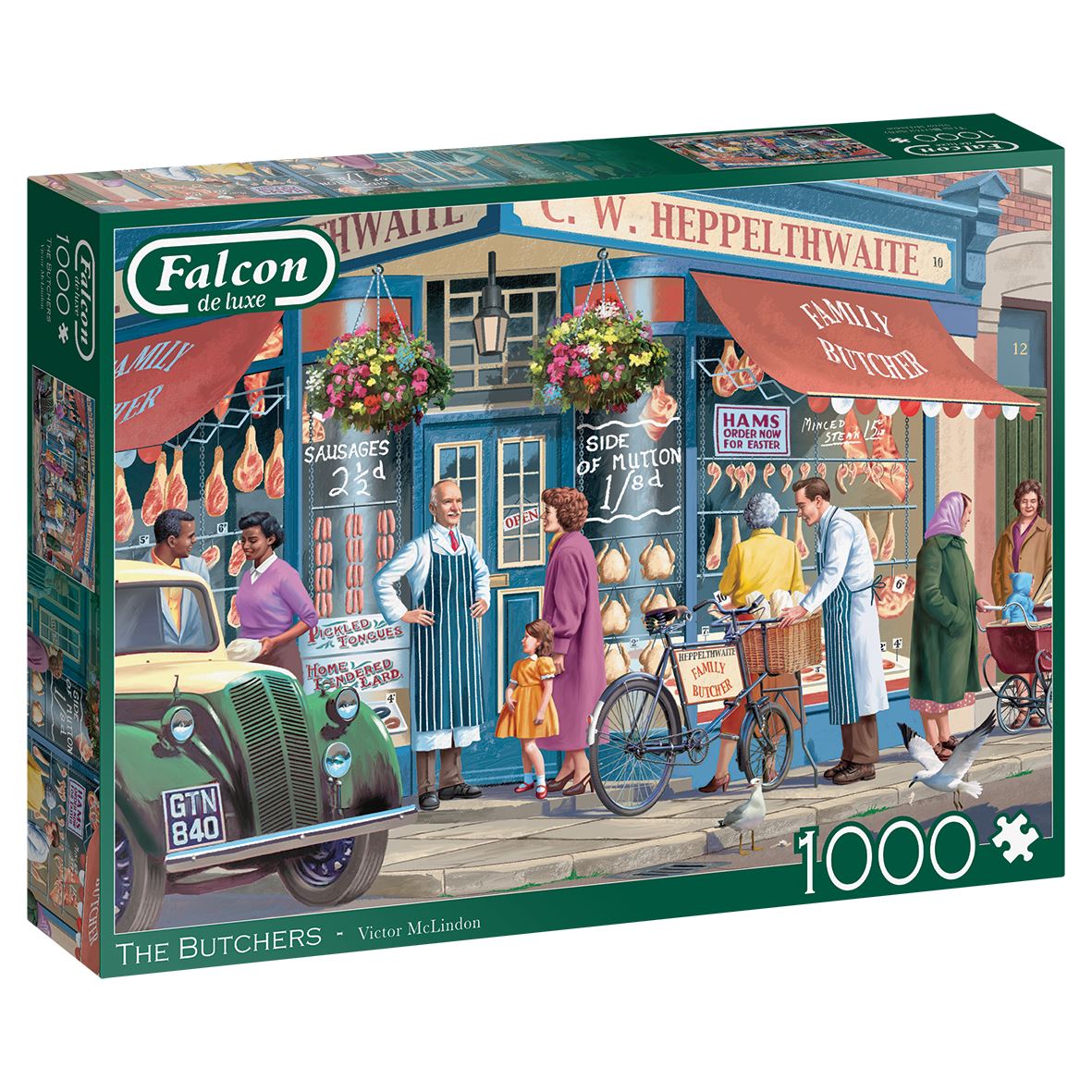 Jumbo Falcon De Luxe The Butchers Jigsaw Puzzle - 1000 Pieces