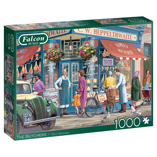 Jumbo Falcon De Luxe The Butchers Jigsaw Puzzle - 1000 Pieces