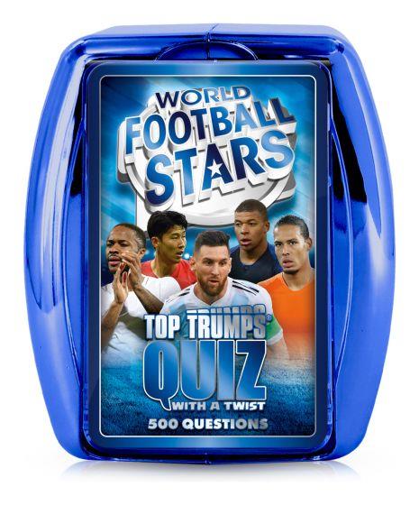 World Football Stars Blue Top Trumps Quiz