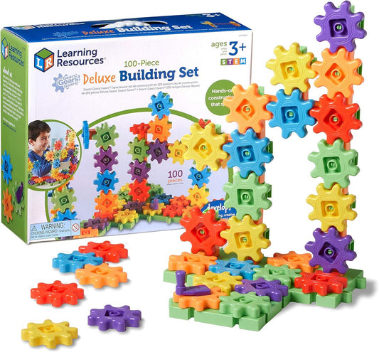 Learning Resources Gears! Gears! Gears! Deluxe Building Set