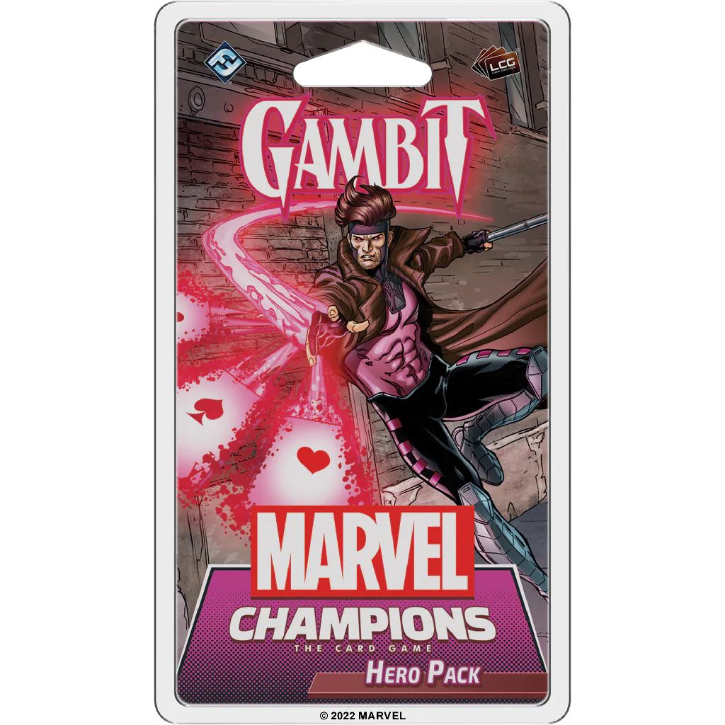 Marvel Champions: Gambit Hero Pack Expansion Card Game	