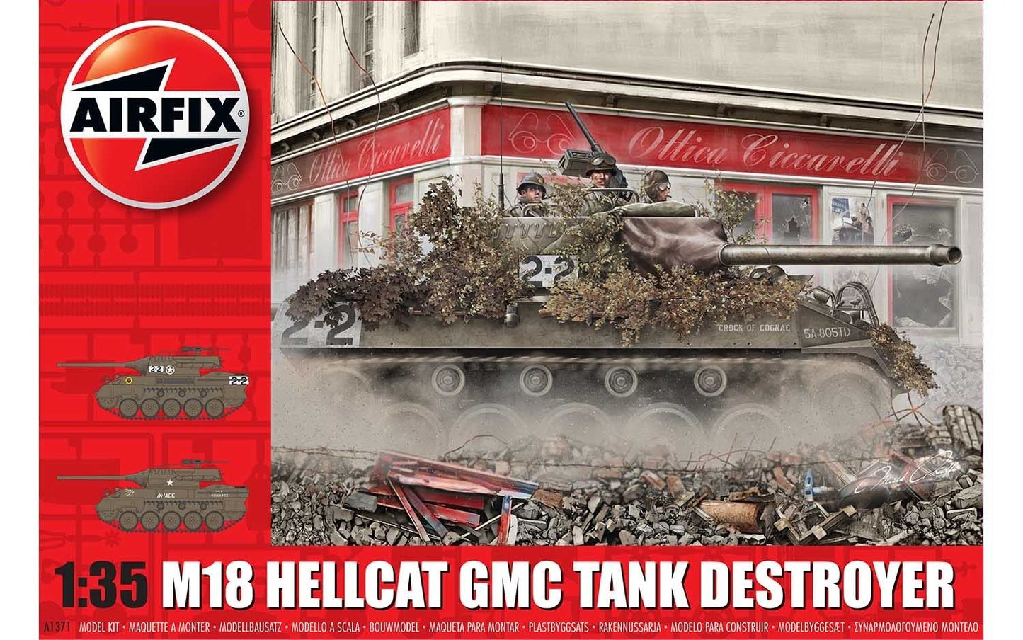 Airfix M-18 Hellcat Model Kit