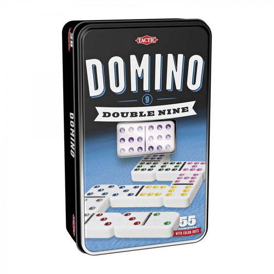 Double 9 Domino Tin Board Game	
