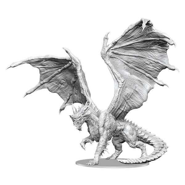 D&D Nolzur's Marvelous Unpainted Miniatures Adult Blue Dragon