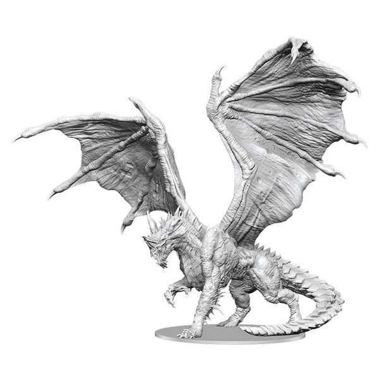 D&D Nolzur's Marvelous Unpainted Miniatures Adult Blue Dragon