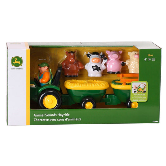 John Deere Animal Sounds Hayride Playset