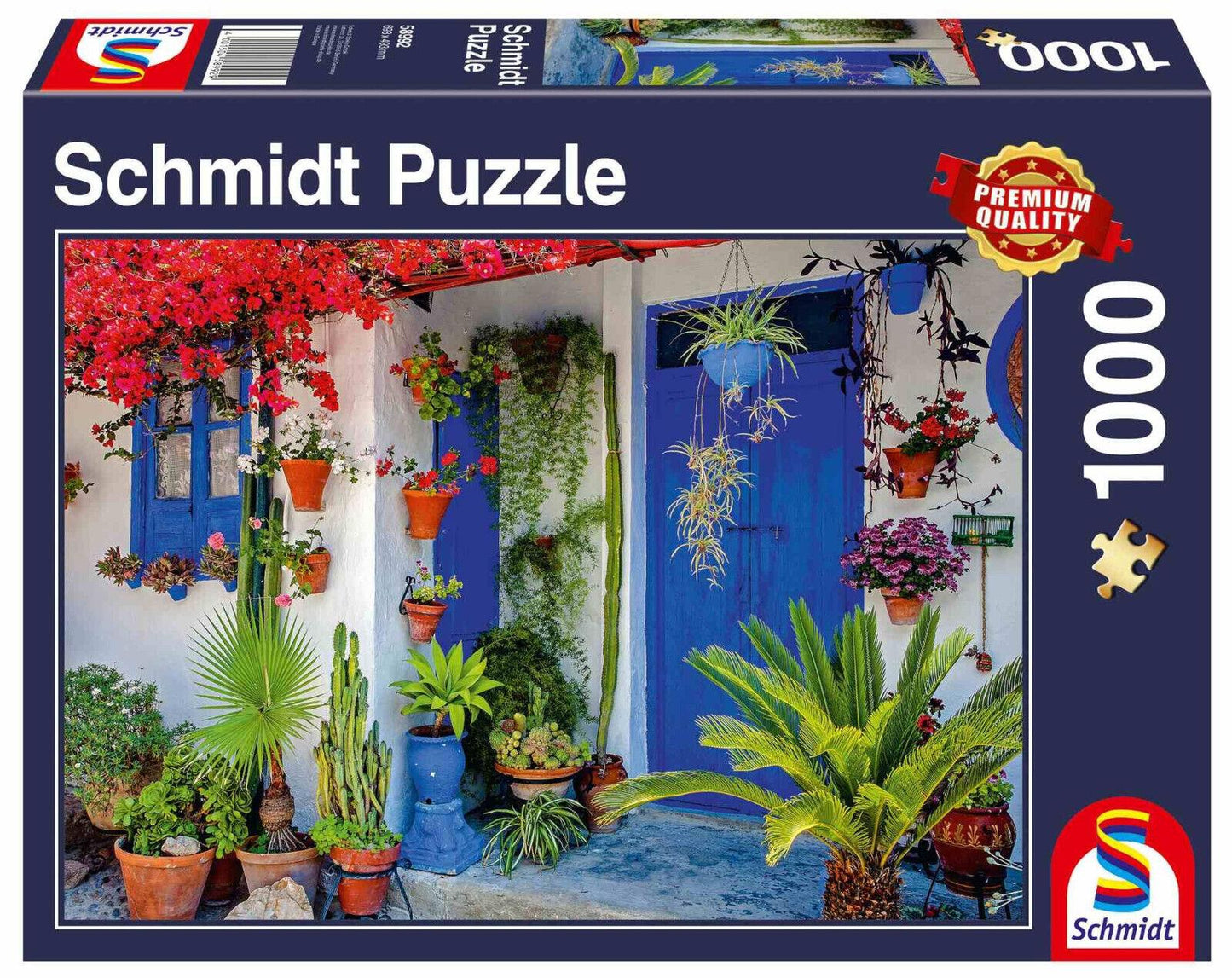 Schmidt - Mediterranean Door 1000 Piece Jigsaw Puzzle