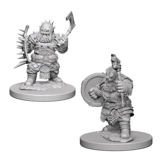 Pathfinder Deep Cuts Unpainted Miniatures (W4) Dwarf Male Barbarian