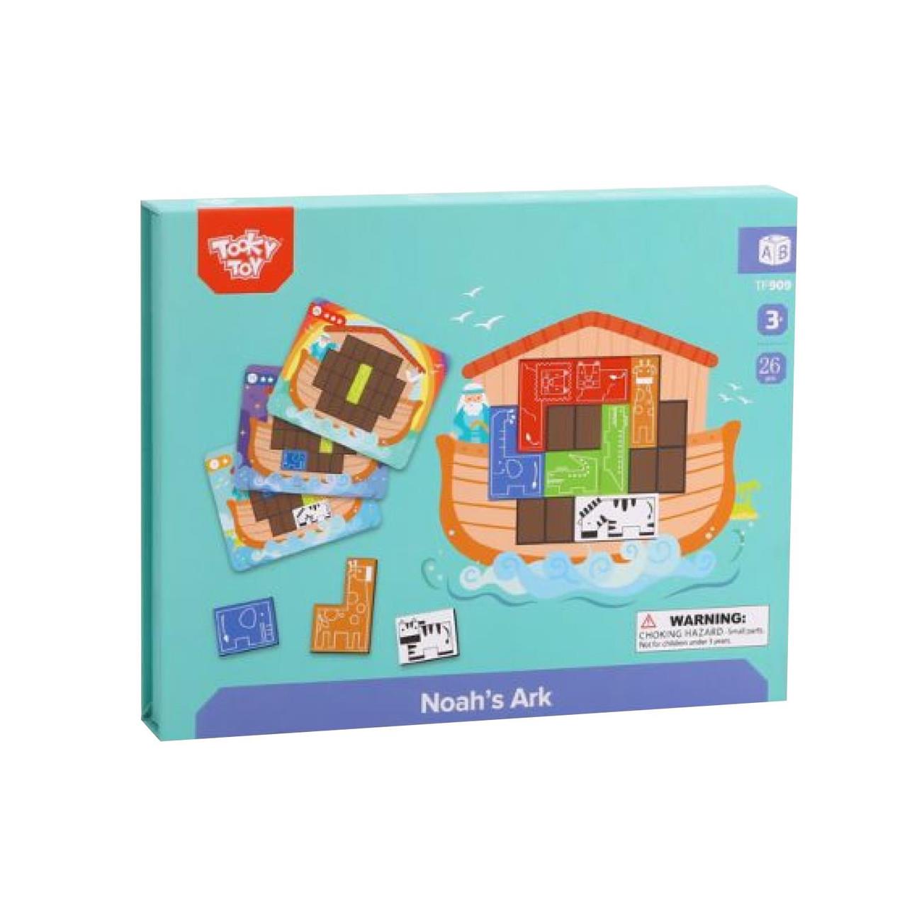 Tooky Toy Wooden Noah's Ark Puzzle