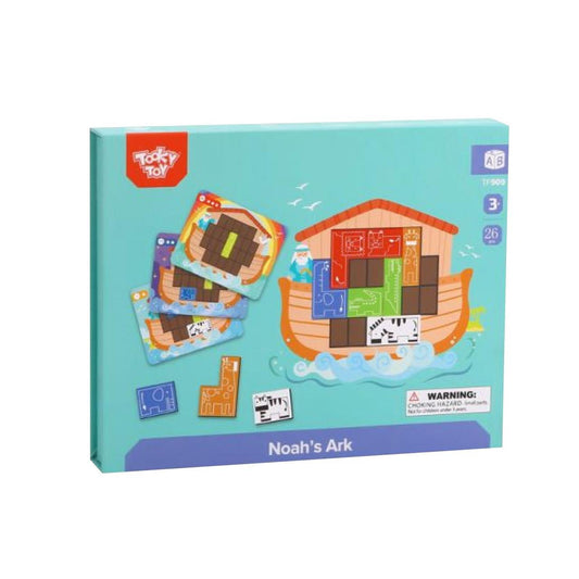 Tooky Toy Wooden Noah's Ark Puzzle