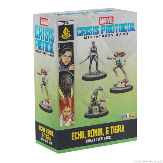 Marvel: Crisis Protocol - Echo & Ronin & Tigra Miniatures