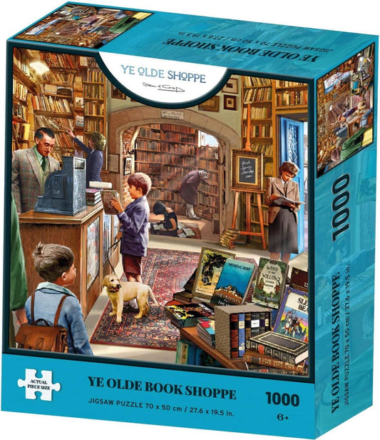 Ye Olde Shoppe Collection Book Shoppe 1000 Piece Jigsaw Puzzle