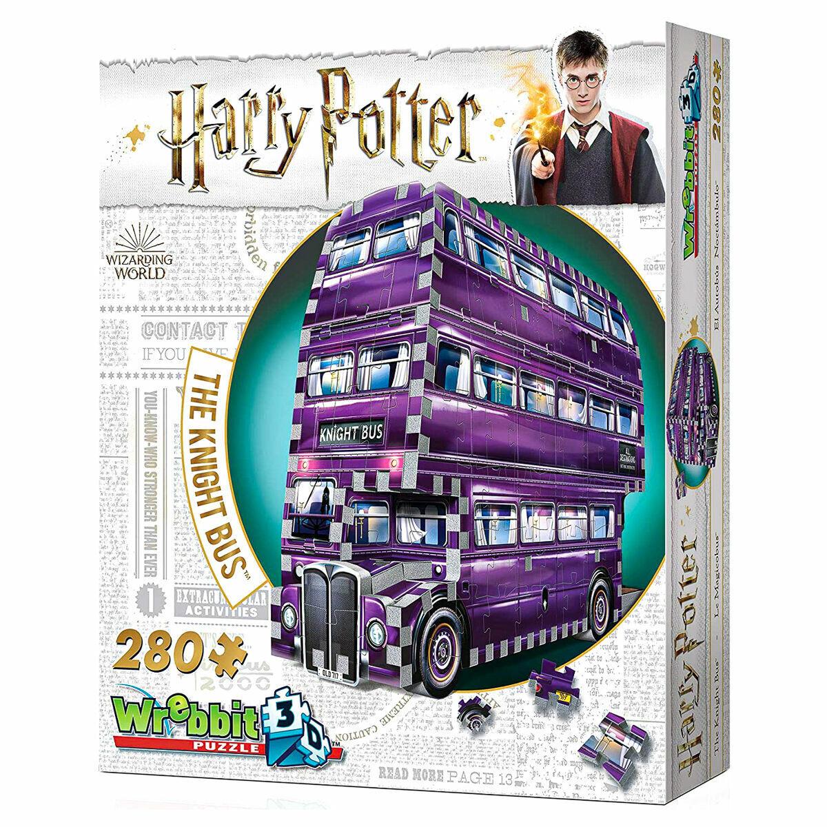 Wrebbit 3D Harry Potter The Knight Bus Jigsaw Puzzle - 280 Pieces	