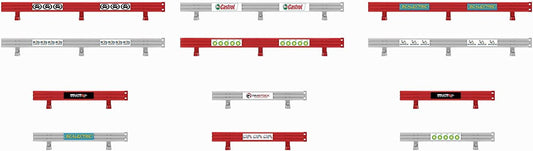 Scalextric Crash Barriers With Stickers Accessory