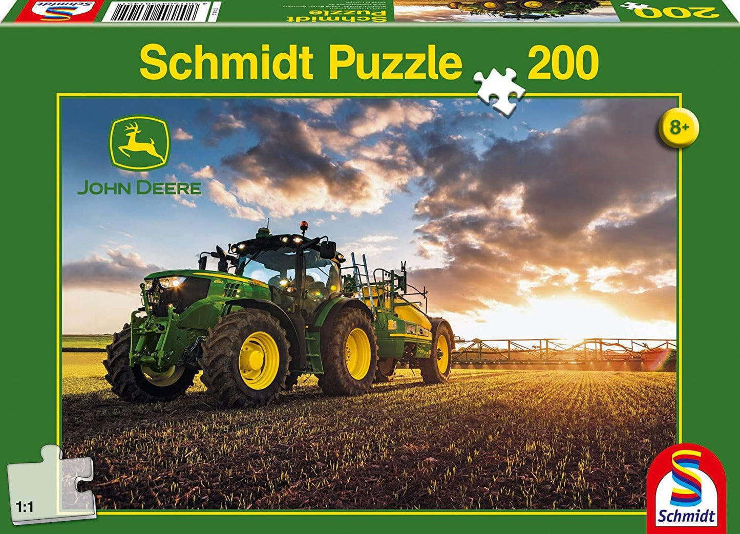 John Deere: 6150R Tractor with Sprayer Jigsaw Puzzle - 200 Pieces