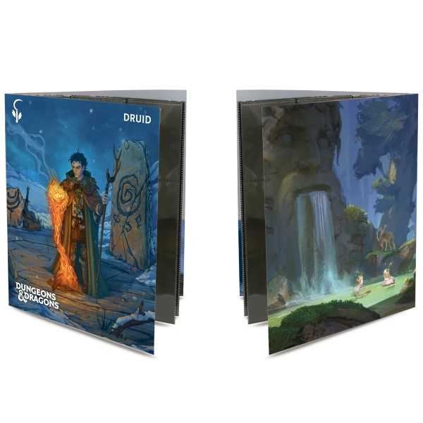 Ultra Pro Druid - Dungeons & Dragons Class Folio with Stickers