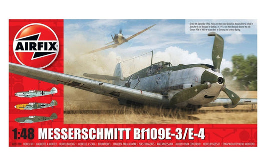 Messerschmitt Me109E-4/E-1 Series 5 1:48 Air Fix Model Kit