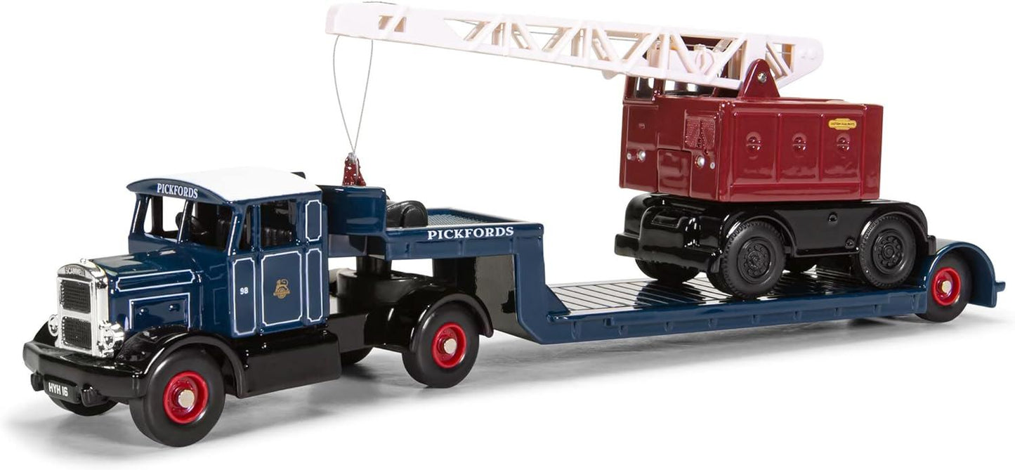 Corgi Scammell Low Loader & Coles Crane - Pickfords/ British Railways Diecast