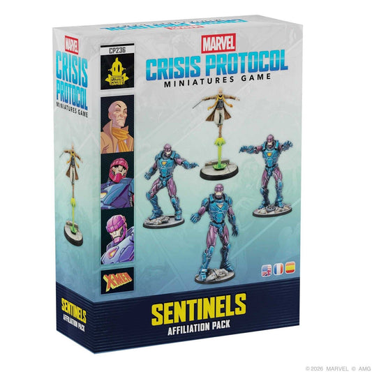 Marvel Crisis: Protocol X-Men Sentinels Miniatures Affiliation Pack