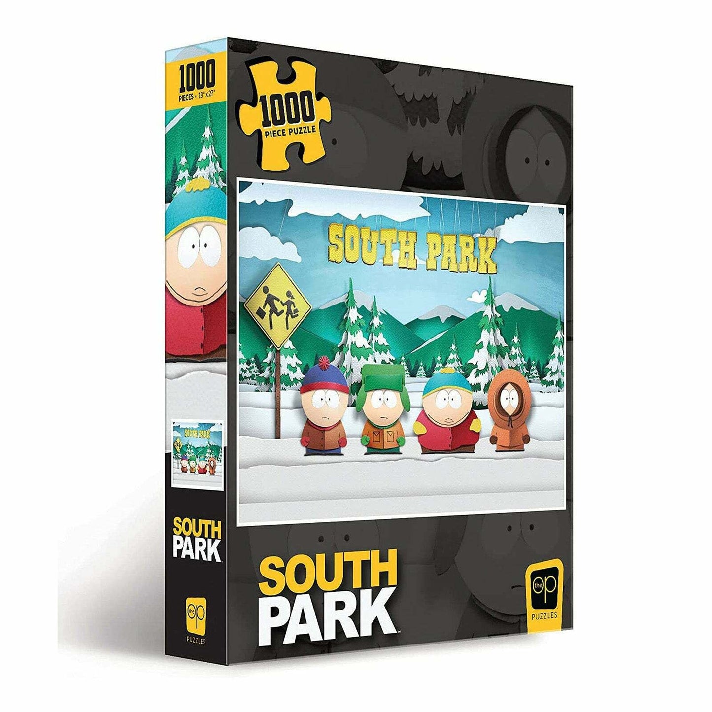 South Park Paper Bus Stop Jigsaw Puzzle - 1000 Pieces