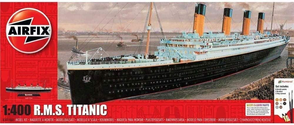RMS Titanic Gift Set 1:400 Air Fix Gift Set