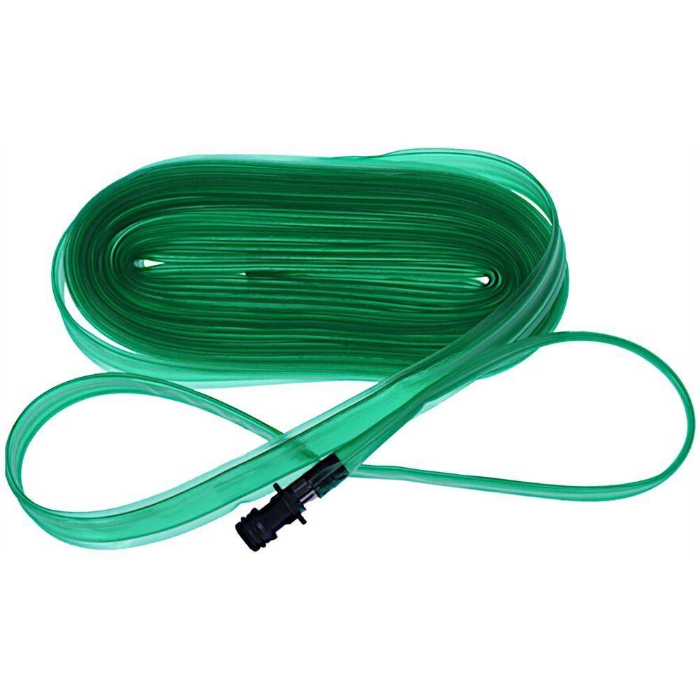 Hose Soaker PVC Irrigation Hose with Connector 7.5m Green