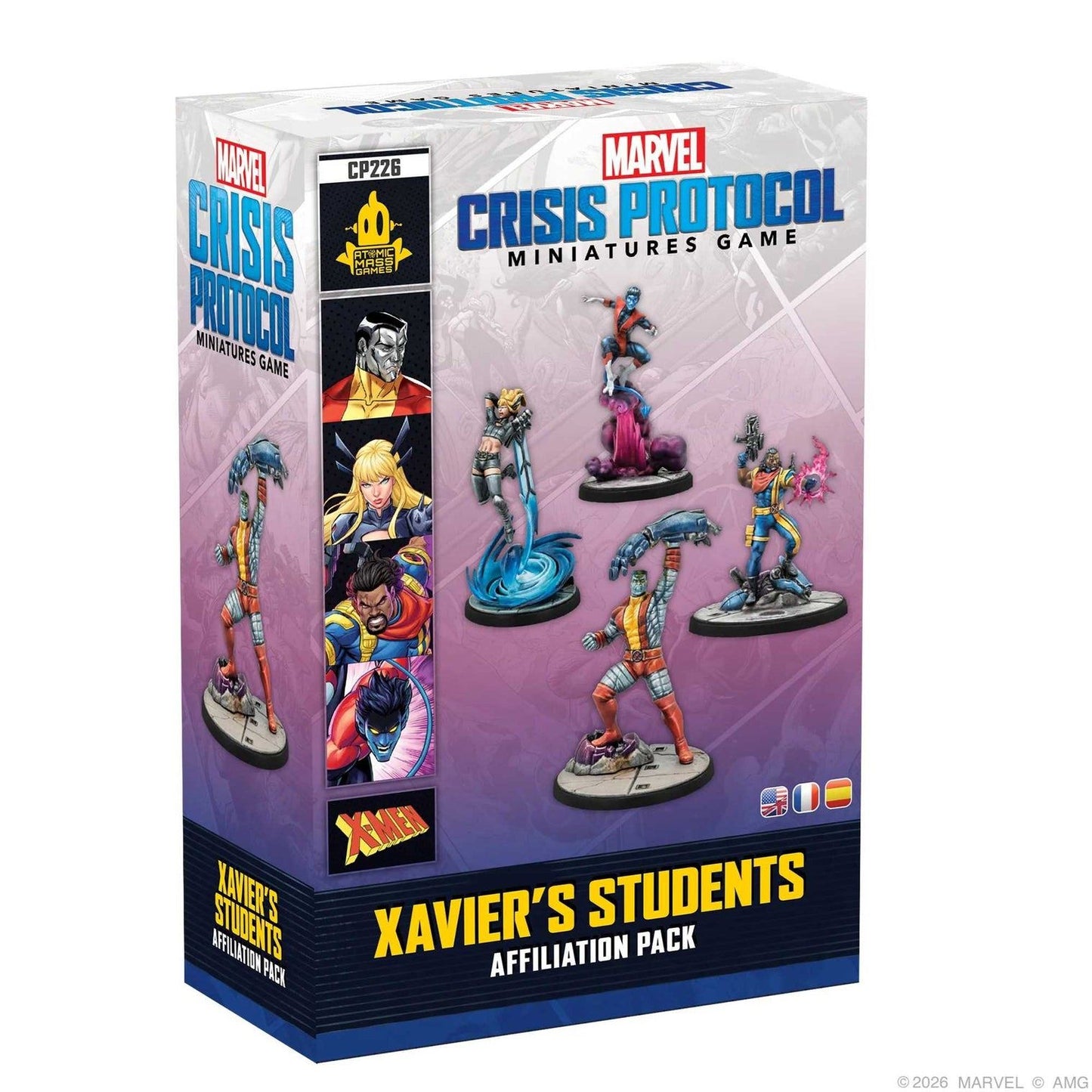 Marvel: Crisis Protocol - Xavier's Students Miniatures Affiliation Pack