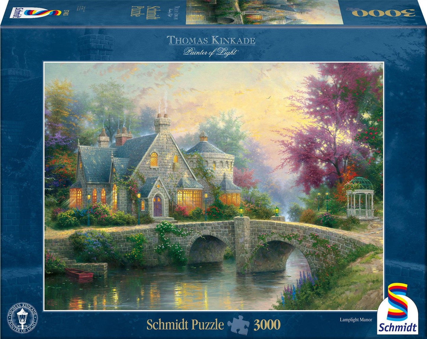 Schmidt Lamplight Manor Jigsaw Puzzle - 3000 Pieces