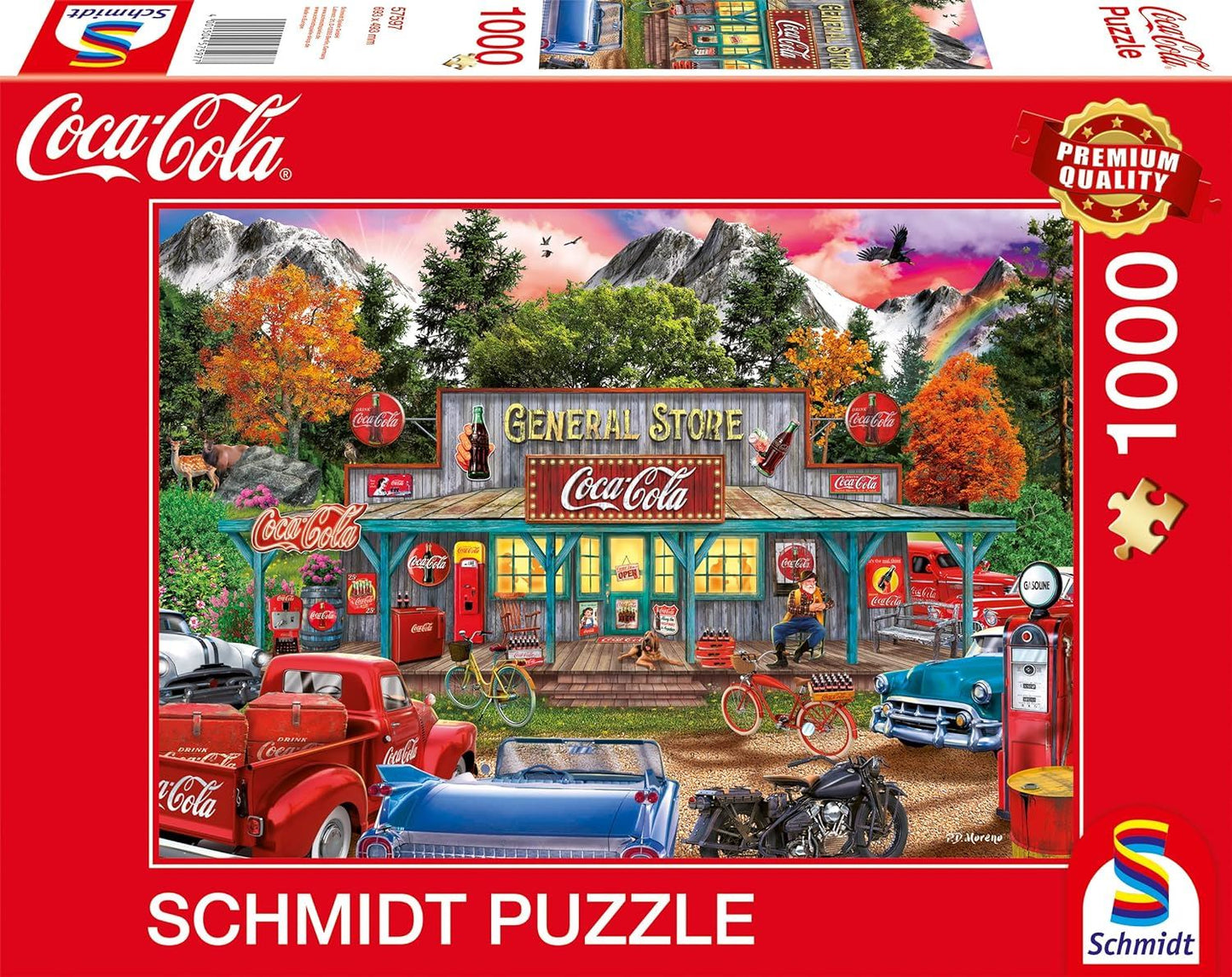 Schmidt Coca Cola: Store 1000 Piece Jigsaw Puzzle