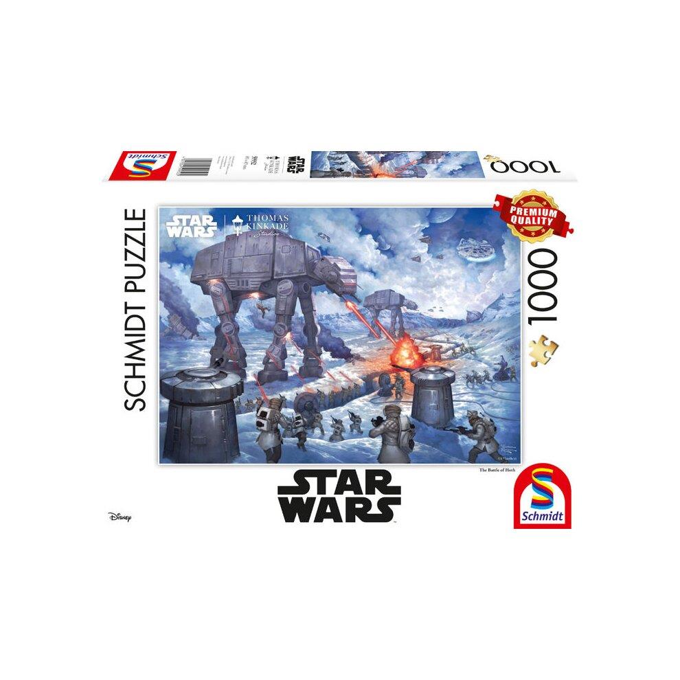 Thomas Kinkade: Disney Star Wars The Battle of Hoth Jigsaw Puzzle - 1000 Pieces