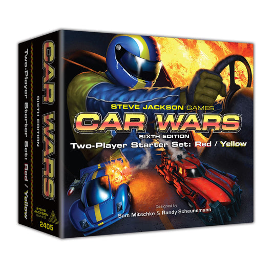 Car Wars Sixth Edition: Two-Player Starter Set: Red / Yellow
