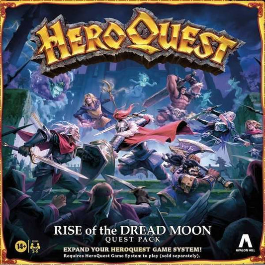 Heroquest Rise Of The Dread Moon Expansion Board Game