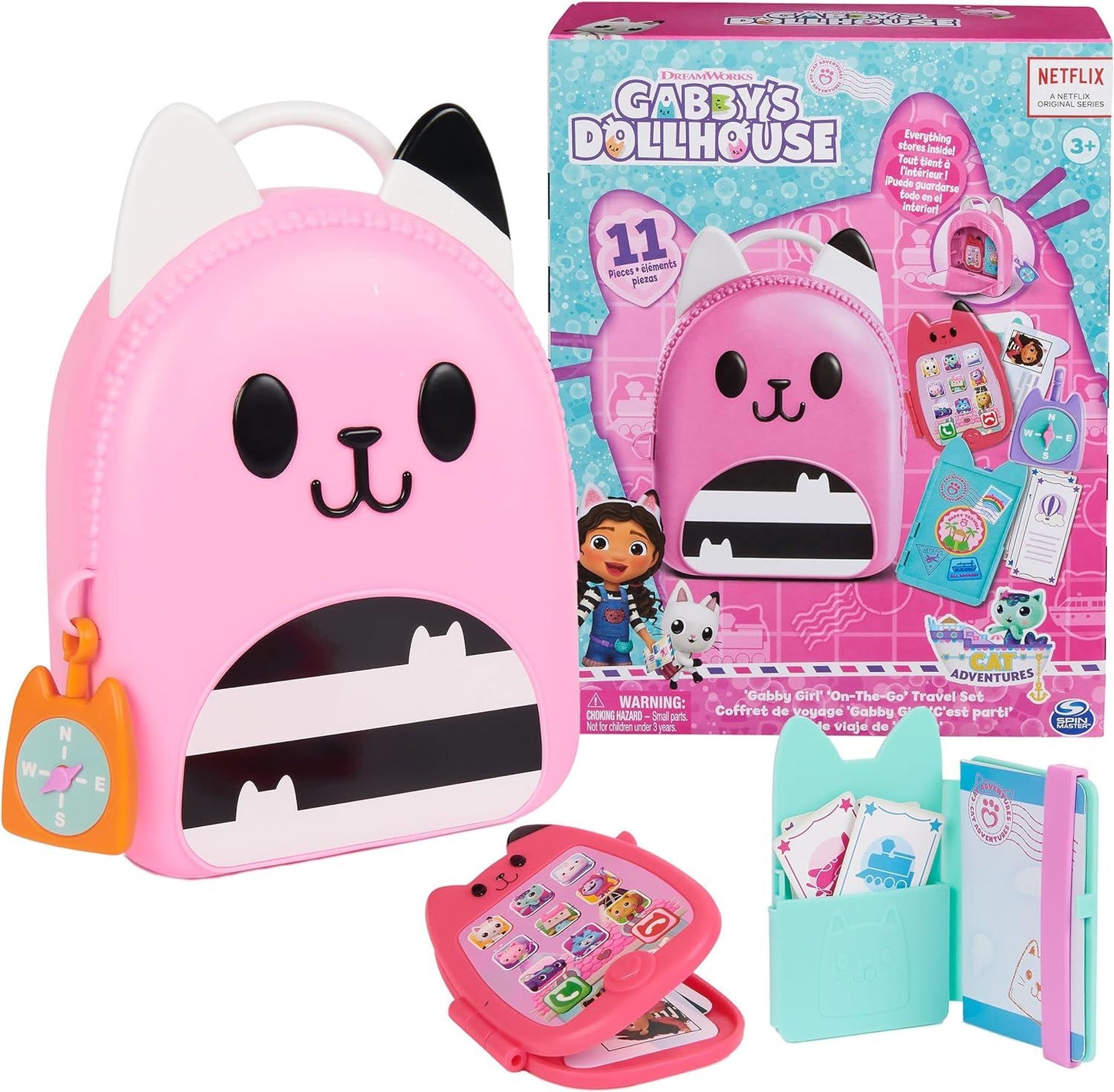 Gabby's Dollhouse On The Go Travel Set