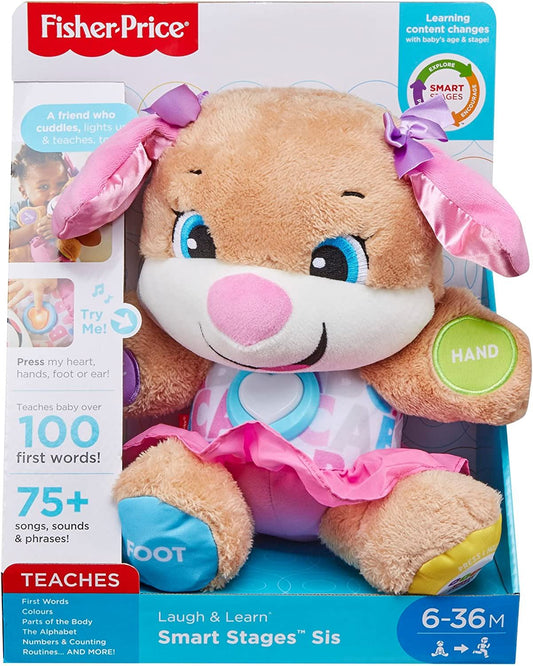 Fisher-Price Laugh & Learn Smart Stages Sis Soft Toy