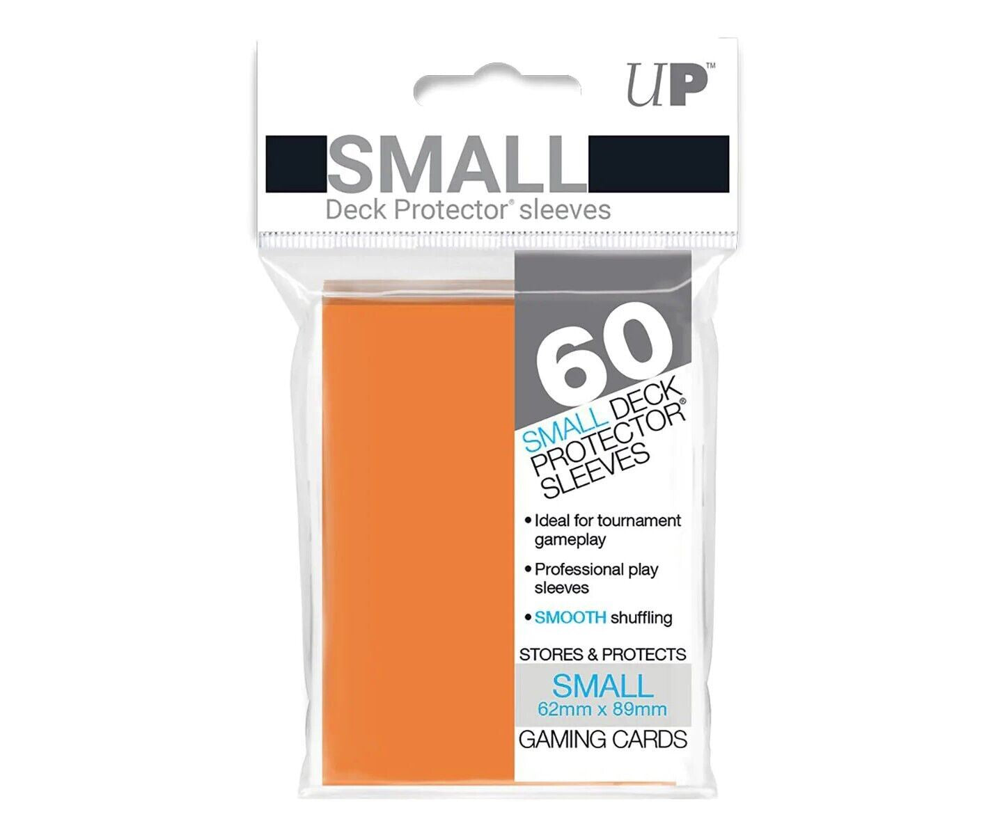 Ultra Pro Matte Orange Small Deck Protectors (60 Sleeves)